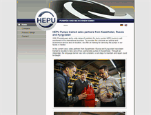 Tablet Screenshot of hepu-pumpen.de